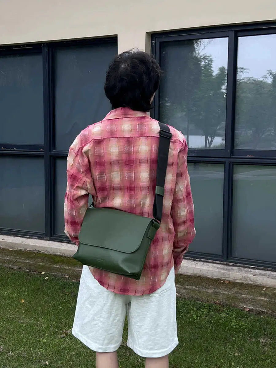 Adjustable Strap Messenger Bag