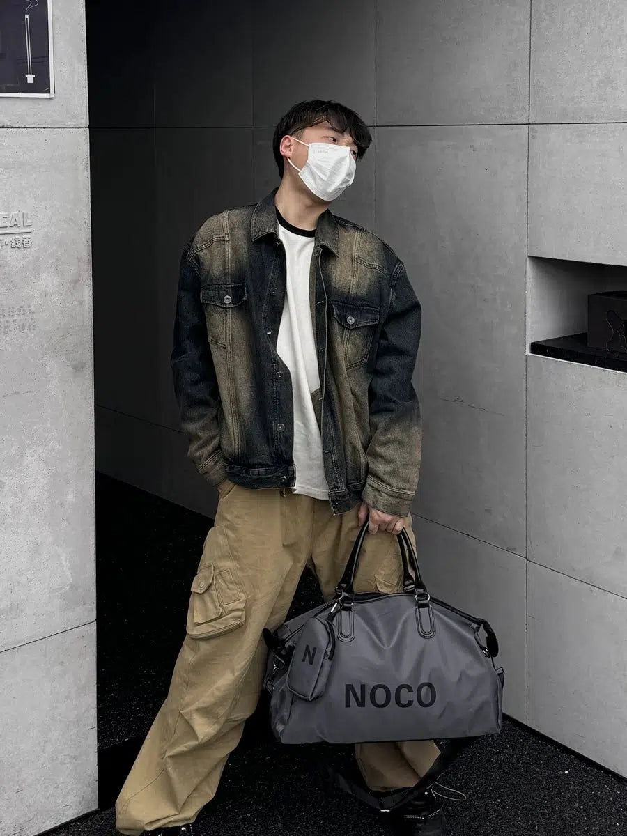 Adjustable Strap Messenger Bag