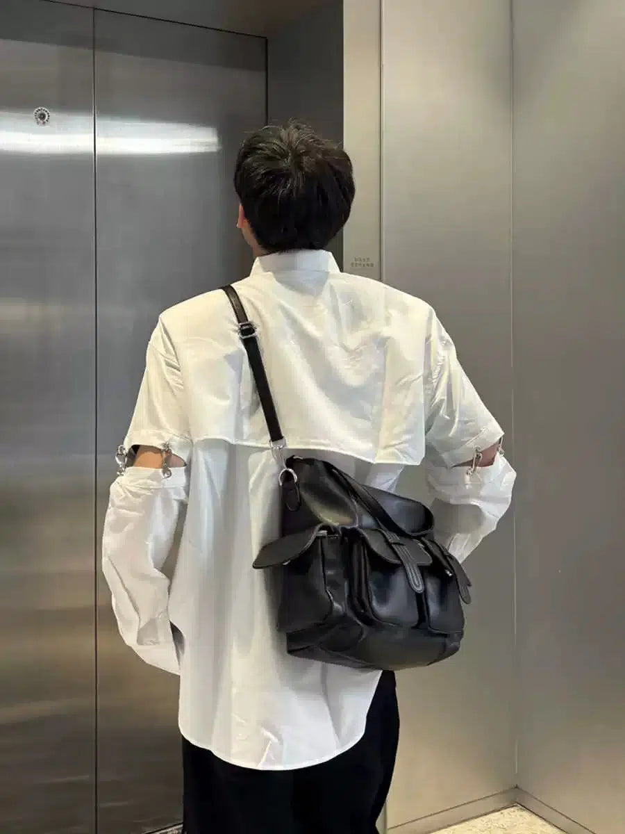 Adjustable Strap Messenger Bag