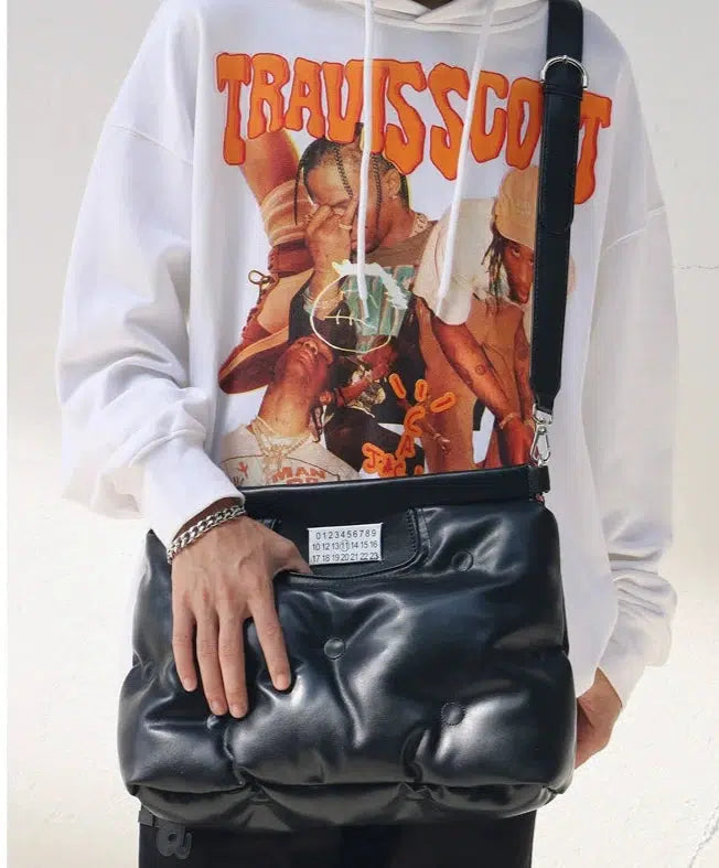 Adjustable Strap Padded Crossbody Bag