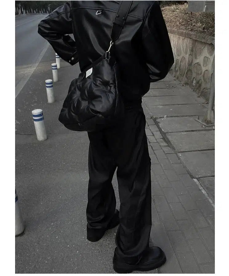 Adjustable Strap Padded Crossbody Bag