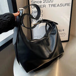 Adjustable Strap Shoulder Leather Bag