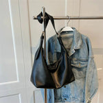 Adjustable Strap Shoulder Leather Bag