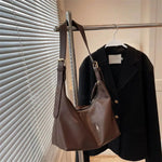 Adjustable Strap Shoulder Leather Bag