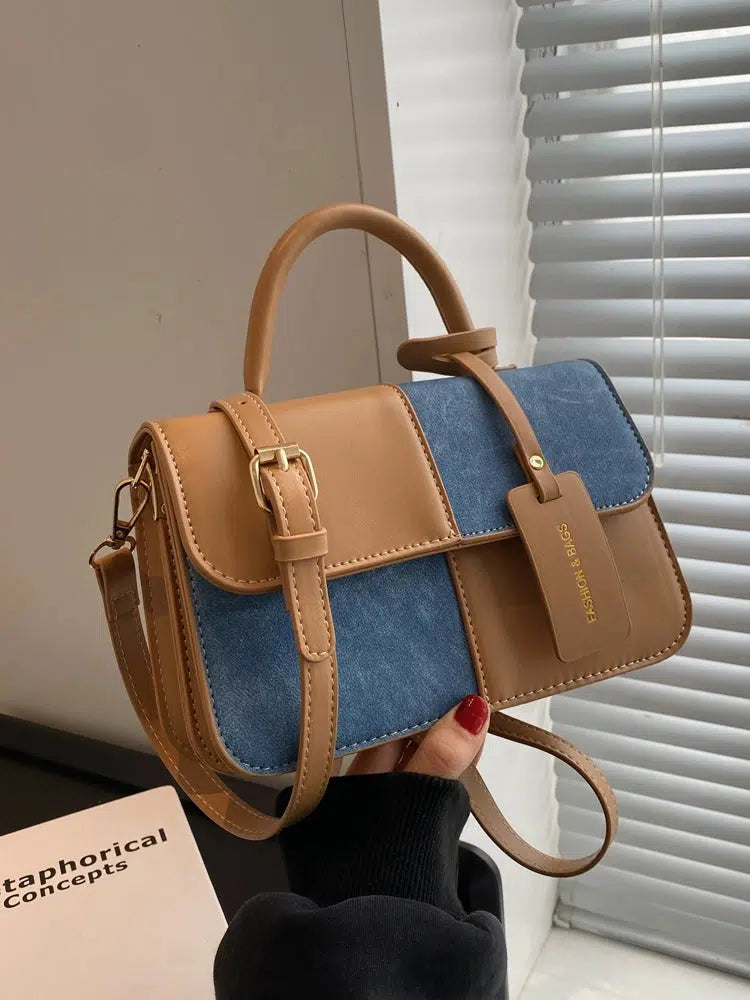 Adjustable Strap Small Square Bag