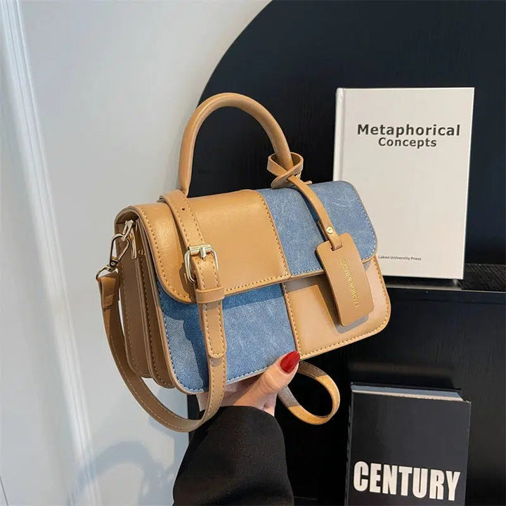 Adjustable Strap Small Square Bag