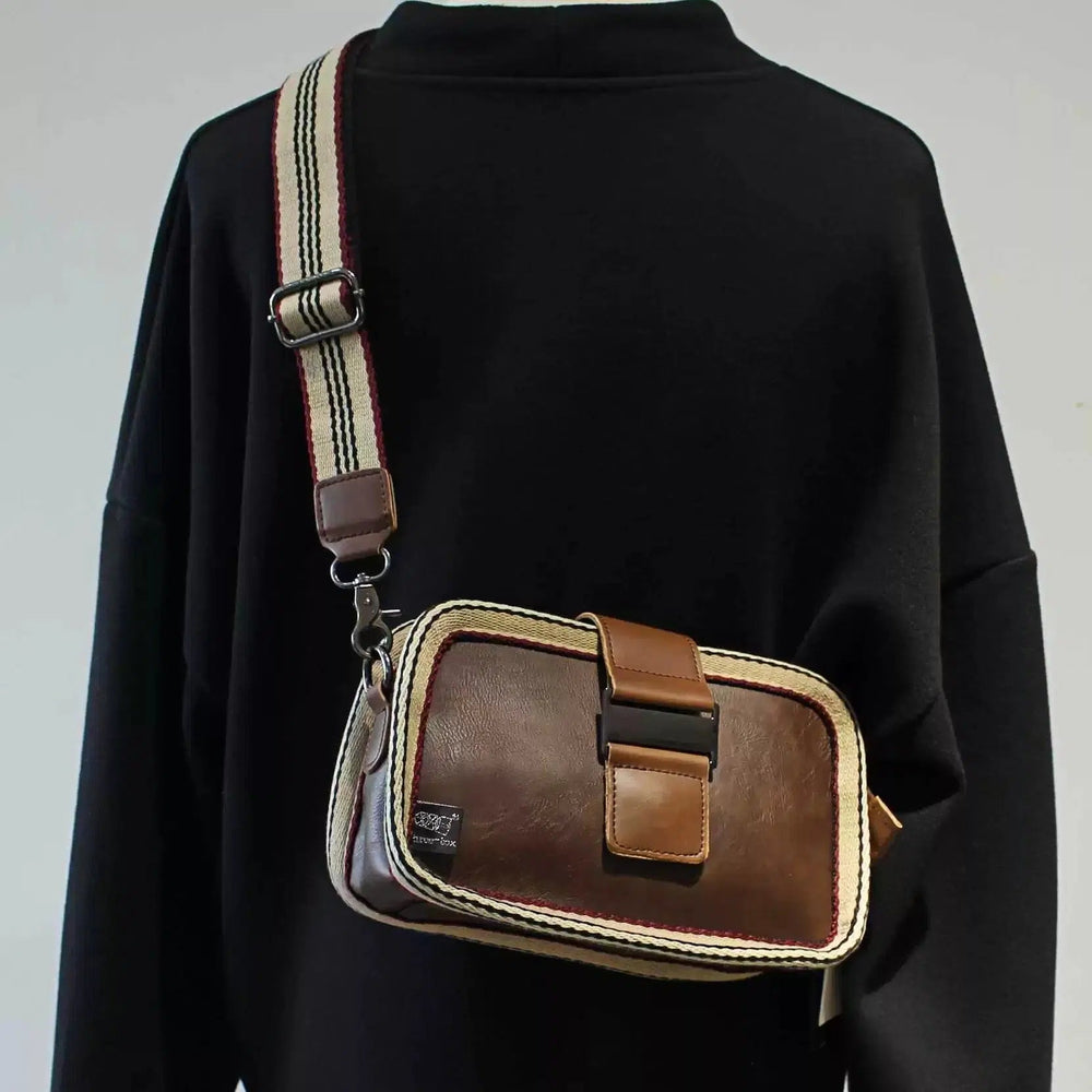 Adjustable Strap Vintage Crossbody Bag