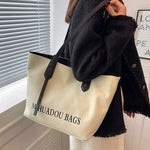 Adjustable Straps Canvas Shoulder Bag