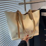 Adjustable Straps Canvas Shoulder Bag