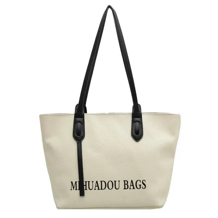 Adjustable Straps Canvas Shoulder Bag