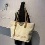 Adjustable Straps Canvas Shoulder Bag