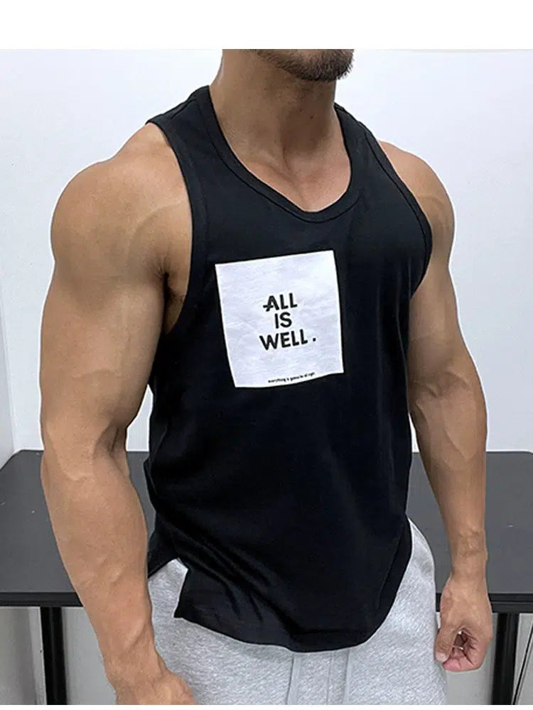 All Is Well Graphic Vest