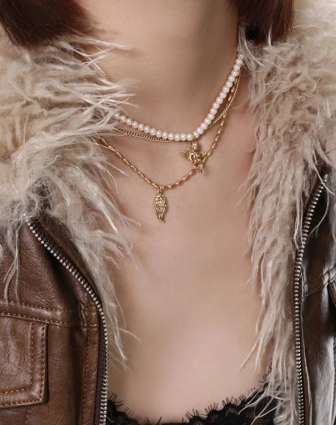 Angel Pendant Necklace