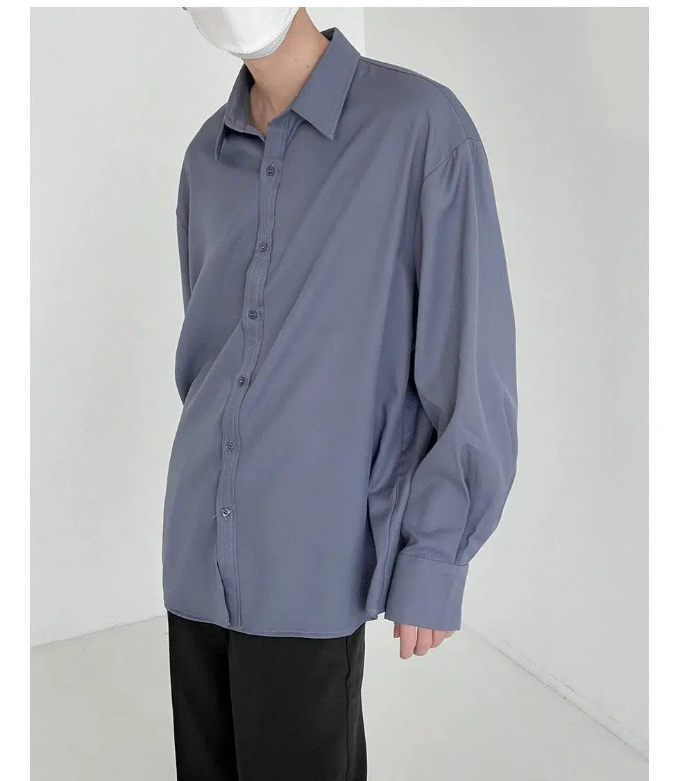 Anti-wrinkle Drape Shirt