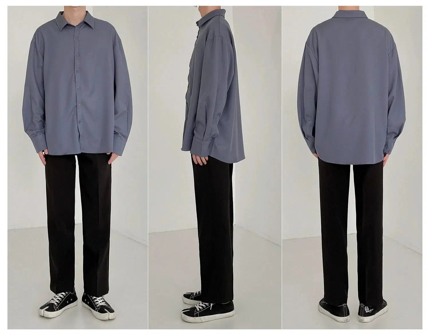 Anti-wrinkle Drape Shirt