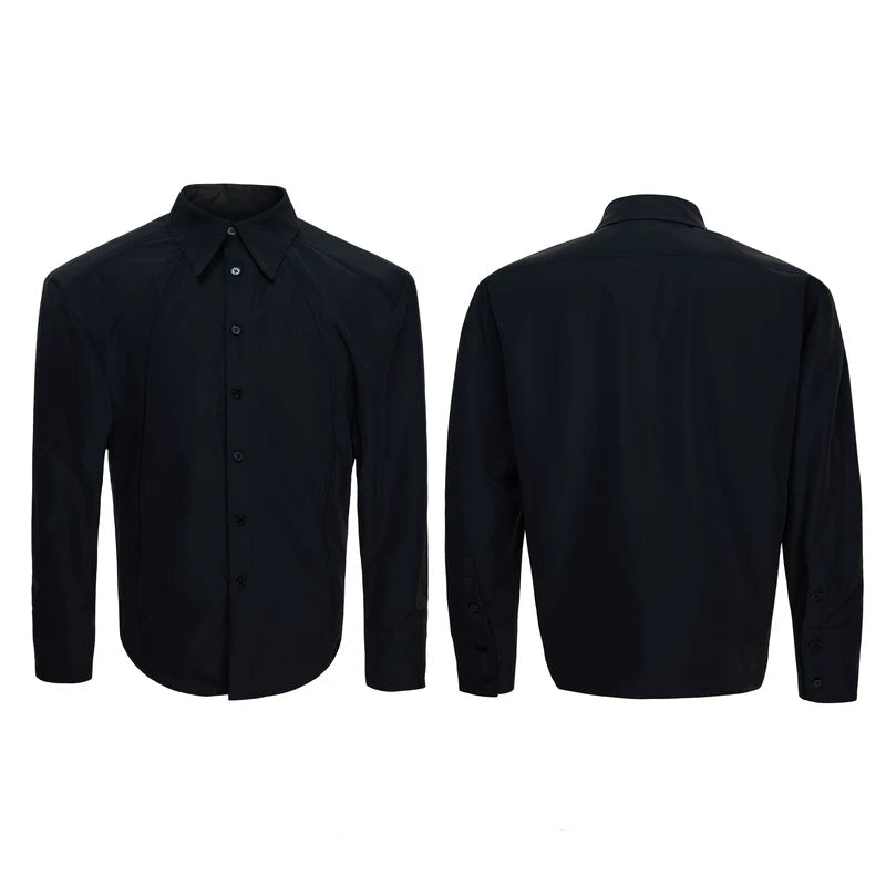 6025232185692,6025232185693,6025232185694,6025232185695,6025232185696, Wrinkle-Resistant Long Sleeve Button-Up Shirt