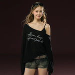 6034927220788,6034927220789,6034927220790,6034927220791, Off-Shoulder Graphic Long Sleeve Pullover