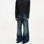 Wide Leg Loose Fit Denim Pants 4