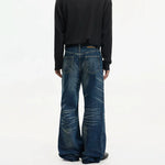 Wide Leg Loose Fit Denim Pants 5