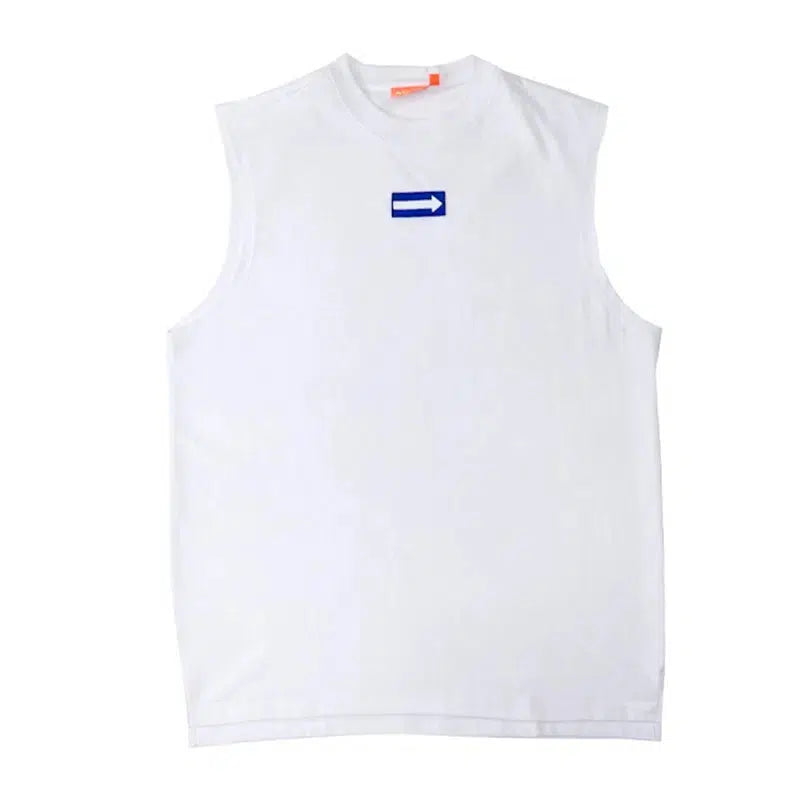 Arrow Printed Sleeveless Vest