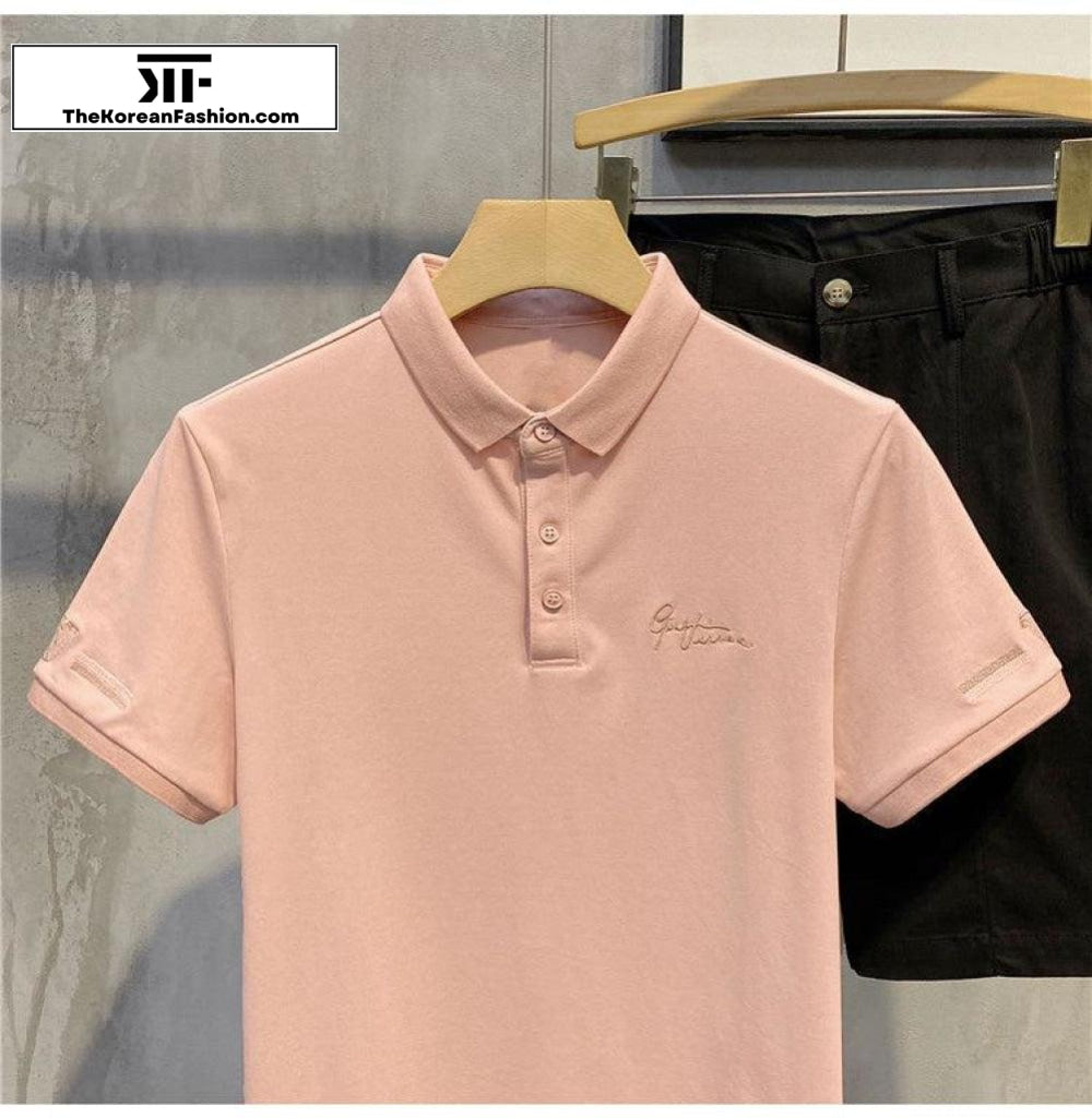 Art Embroidery Polo T-Shirt