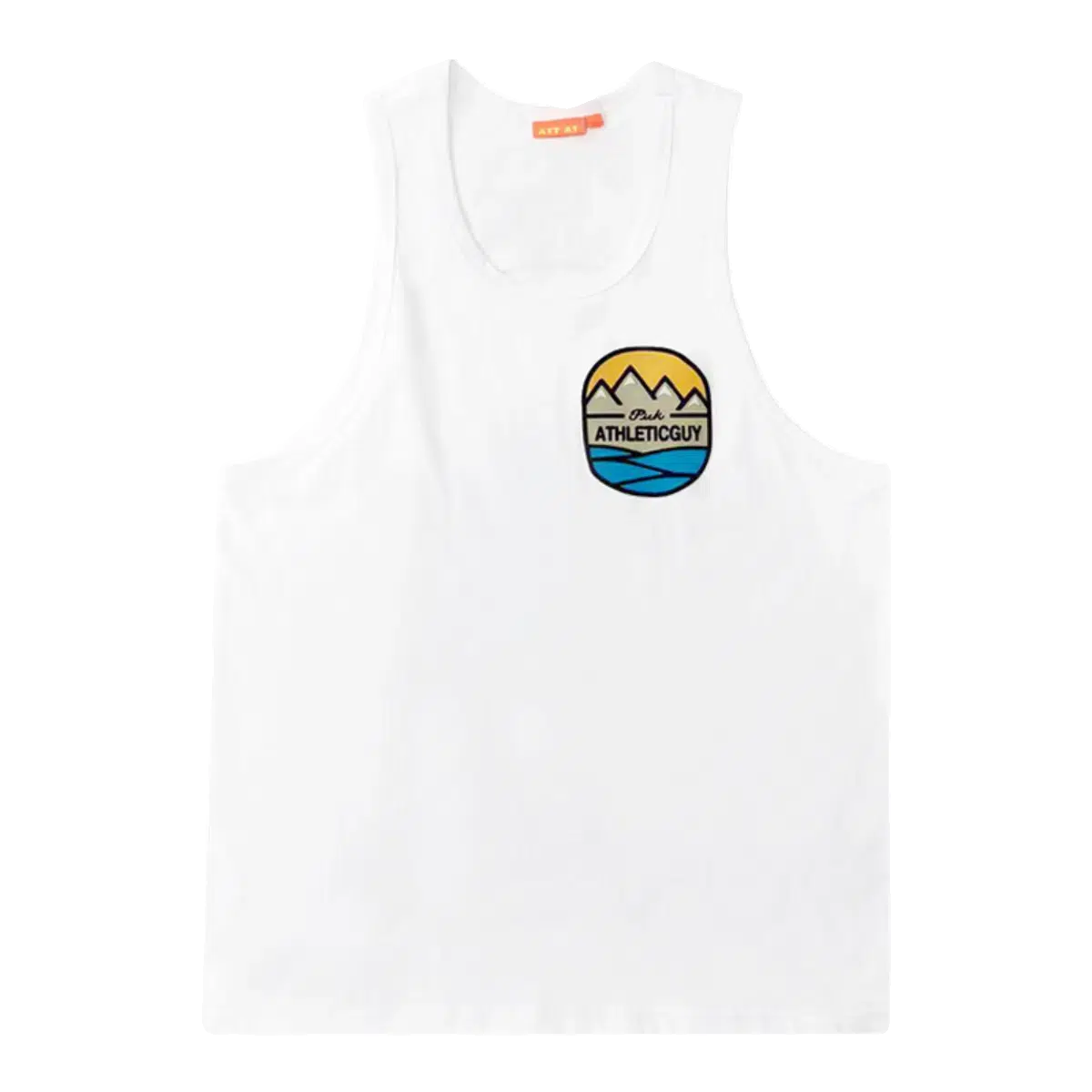 Athletic Printed Tank Sleeveless Vest