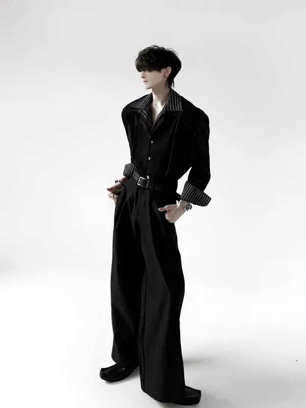 High Waist Wide Leg Casual Pants 3