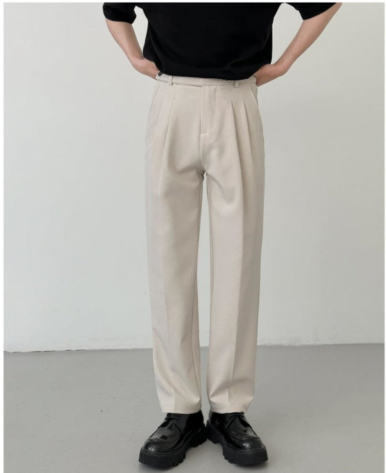 Autumn Straight Suit Pants
