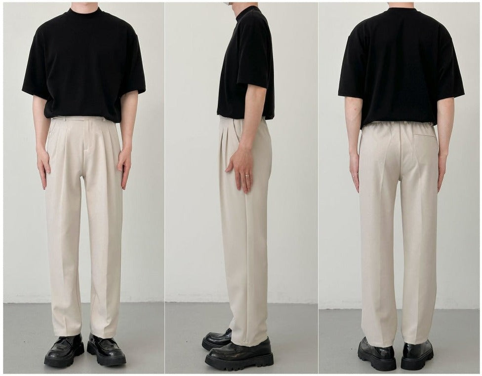 Autumn Straight Suit Pants