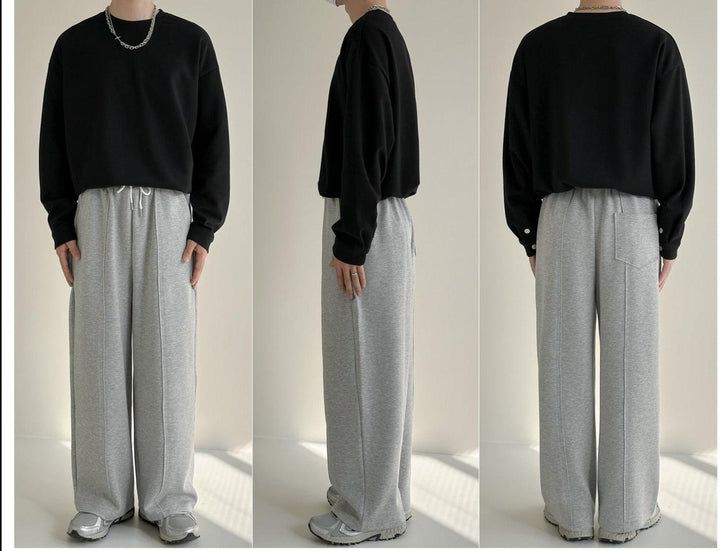 Autumn Wide-leg Anti-Wrinkle Track Pants