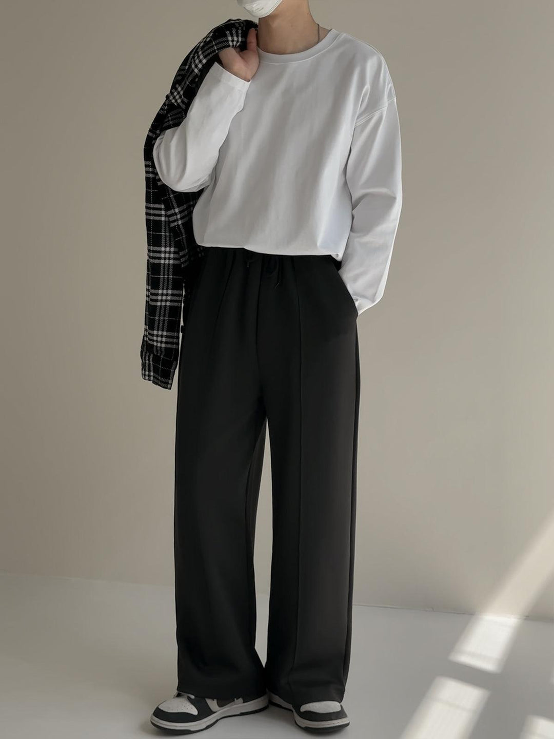 Autumn Wide-leg Anti-Wrinkle Track Pants