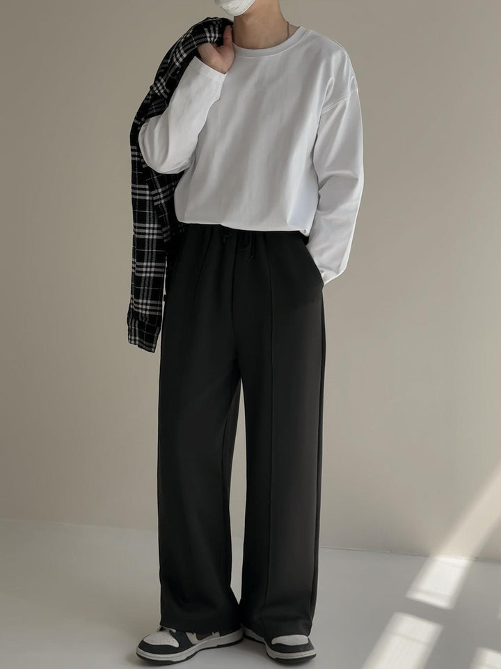 Autumn Wide-leg Anti-Wrinkle Track Pants