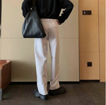 Autumn and Winter Straight Leg Suit Pants