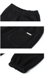 Autumn and Winter Thick Jogger Pants