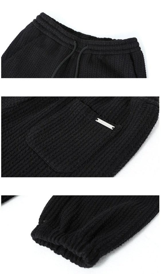 Autumn and Winter Thick Jogger Pants