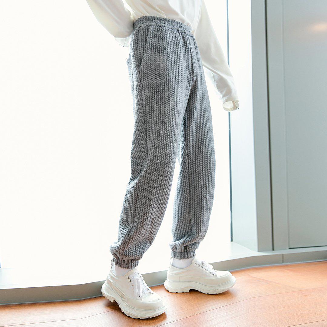 Autumn and Winter Thick Jogger Pants