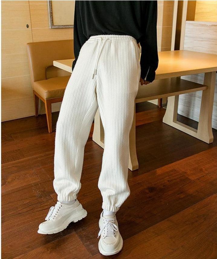 Autumn and Winter Thick Jogger Pants