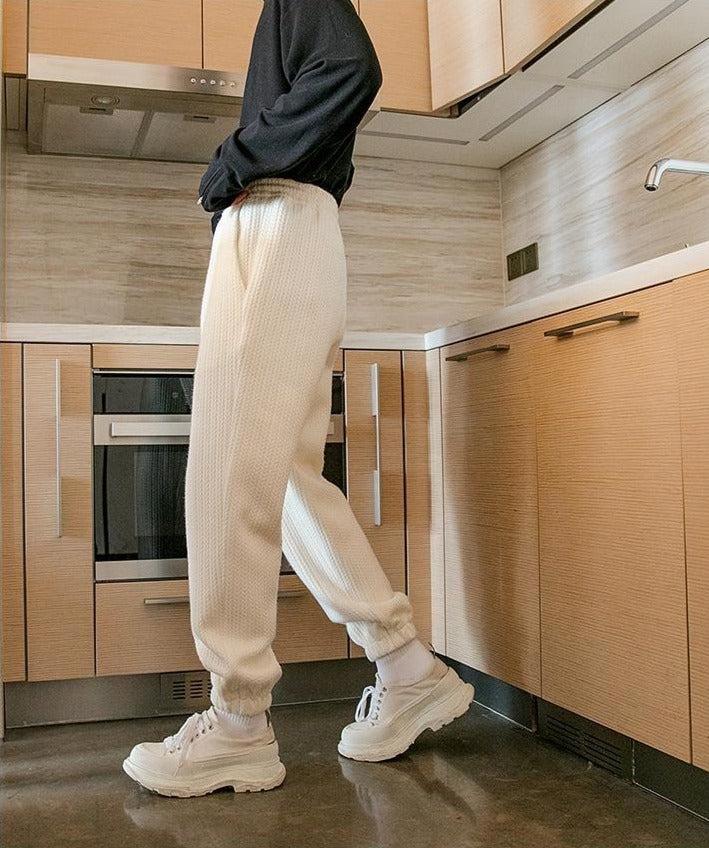 Autumn and Winter Thick Jogger Pants