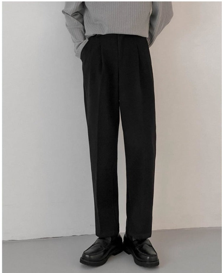 Autumn and Winter Woolen Pants