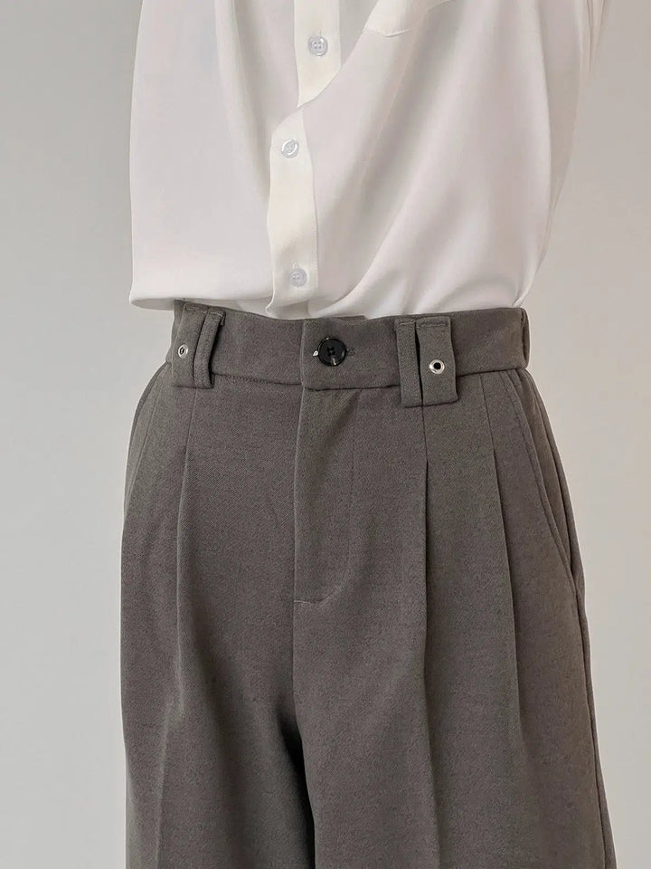 Autumn and Winter Woolen Pants