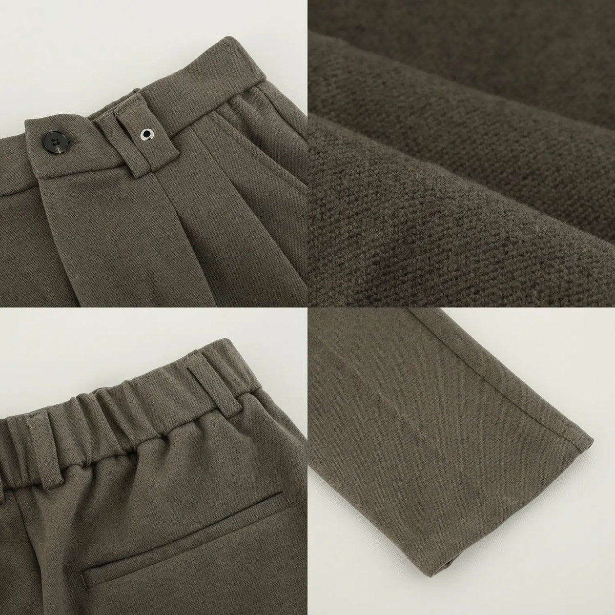 Autumn and Winter Woolen Pants