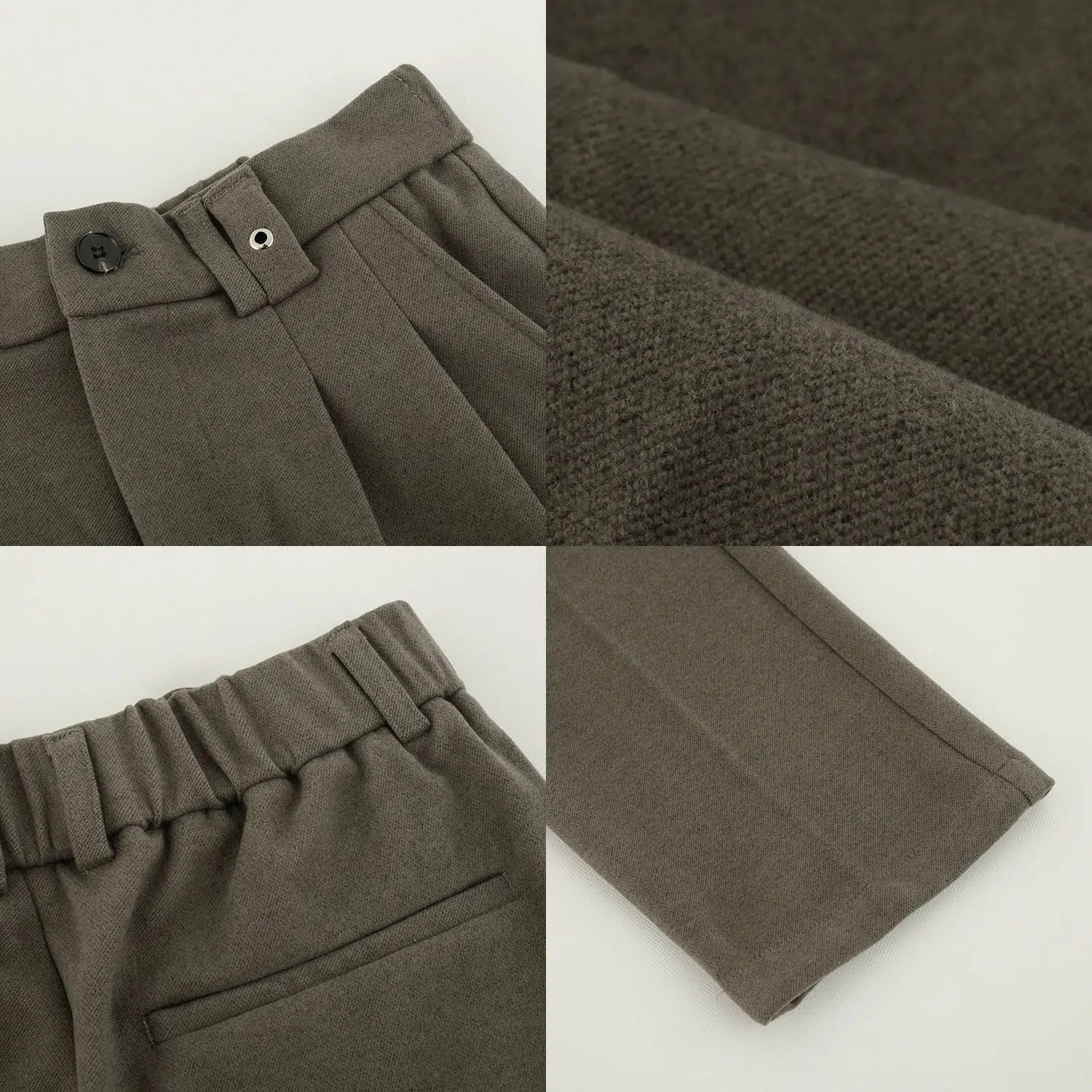 Autumn and Winter Woolen Pants