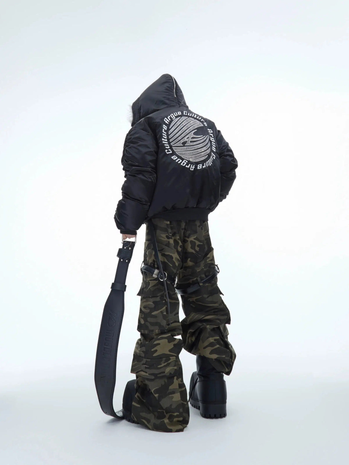 Insulated Jacket with Faux Fur Collar