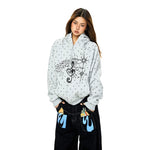 ,28614:8461999,6018996732326,28614:8461999,6018996732327,28614:8461999,6018996732328,6018996732326,6018996732327,6018996732328, Musical Note Print Polka Dot Zip Hoodie