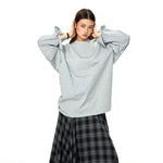 ,26563:8461999,6185018303389,26563:8461999,6185018303390,26563:8461999,6185018303391,6185018303389,6185018303390,6185018303391, Faux Layered Striped Sleeve Graphic Pullover