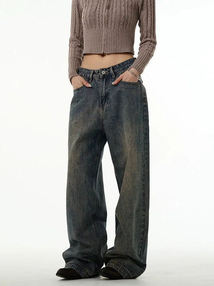 Baggy Straight-leg Jeans