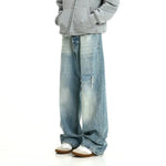 Baggy Vintage Washed Denim Jeans