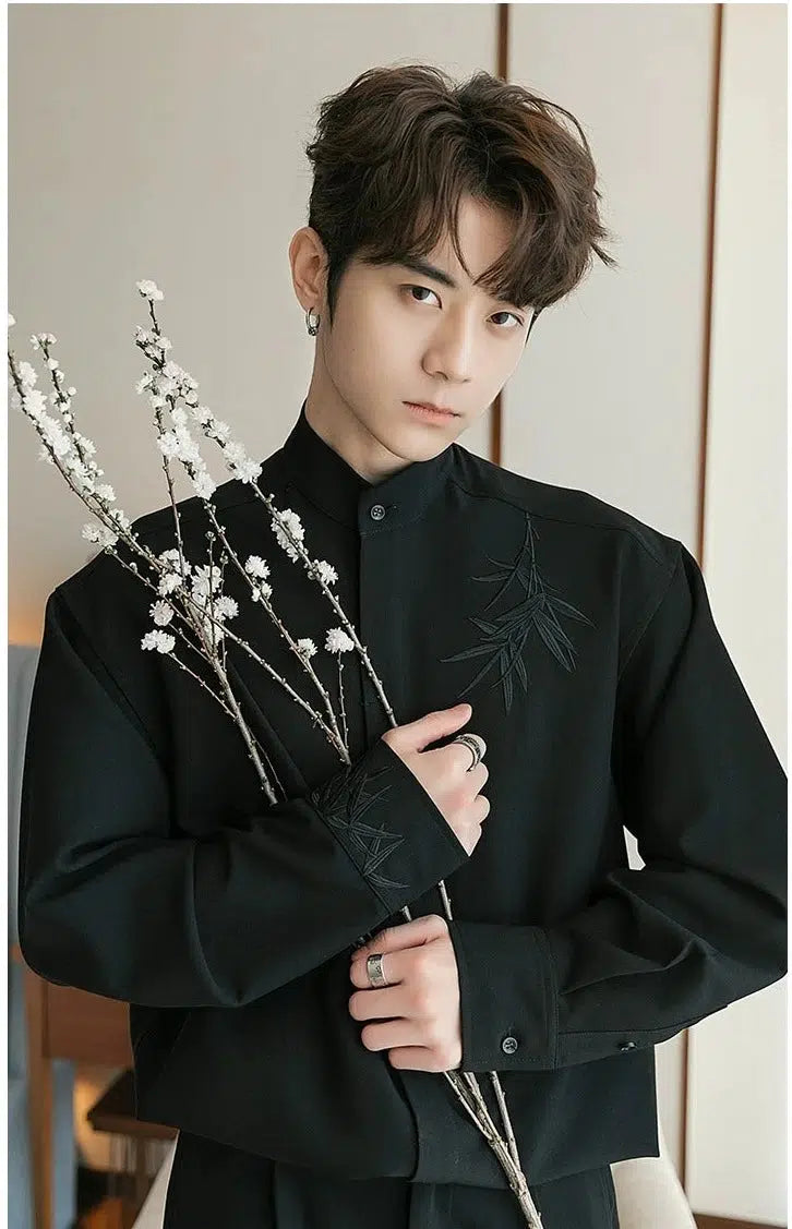 Bamboo Embroidered Shirt