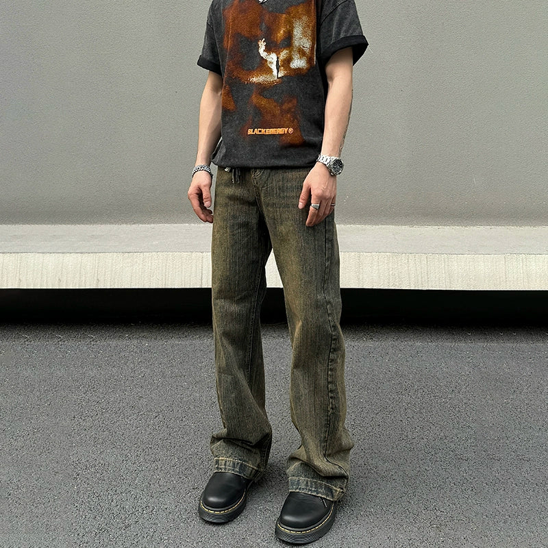 Bamboo Washed Distressed Jeans