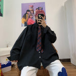 Basic Casual Oversized Shirt